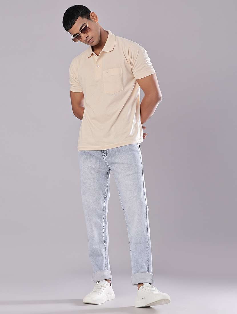 men washed mid rise full length jeans - 21999493 -  Standard Image - 5
