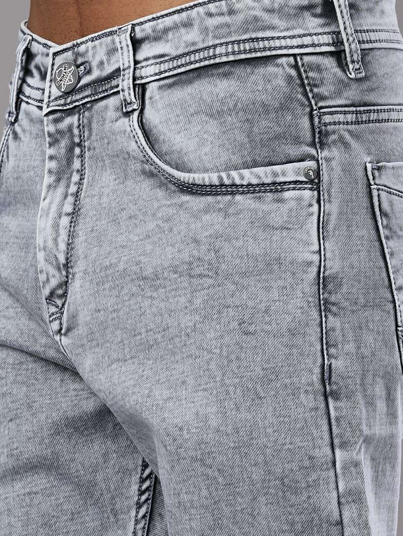 men washed mid rise full length jeans - 21999502 -  Standard Image - 5