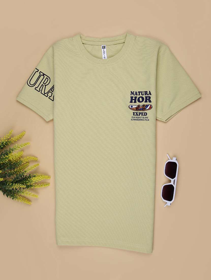 boys printed short sleeve t-shirt