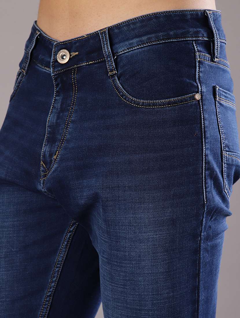men washed mid rise full length jeans - 21999816 -  Standard Image - 5