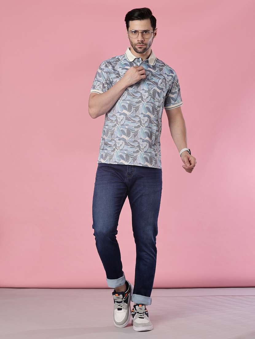 men washed mid rise full length jeans - 21999818 -  Standard Image - 3