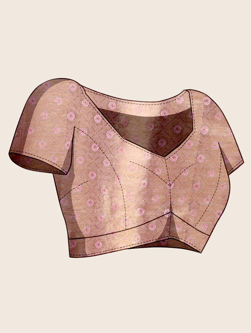 women self design kanjivaram saree with blouse - 21999983 - Standard Image - 5