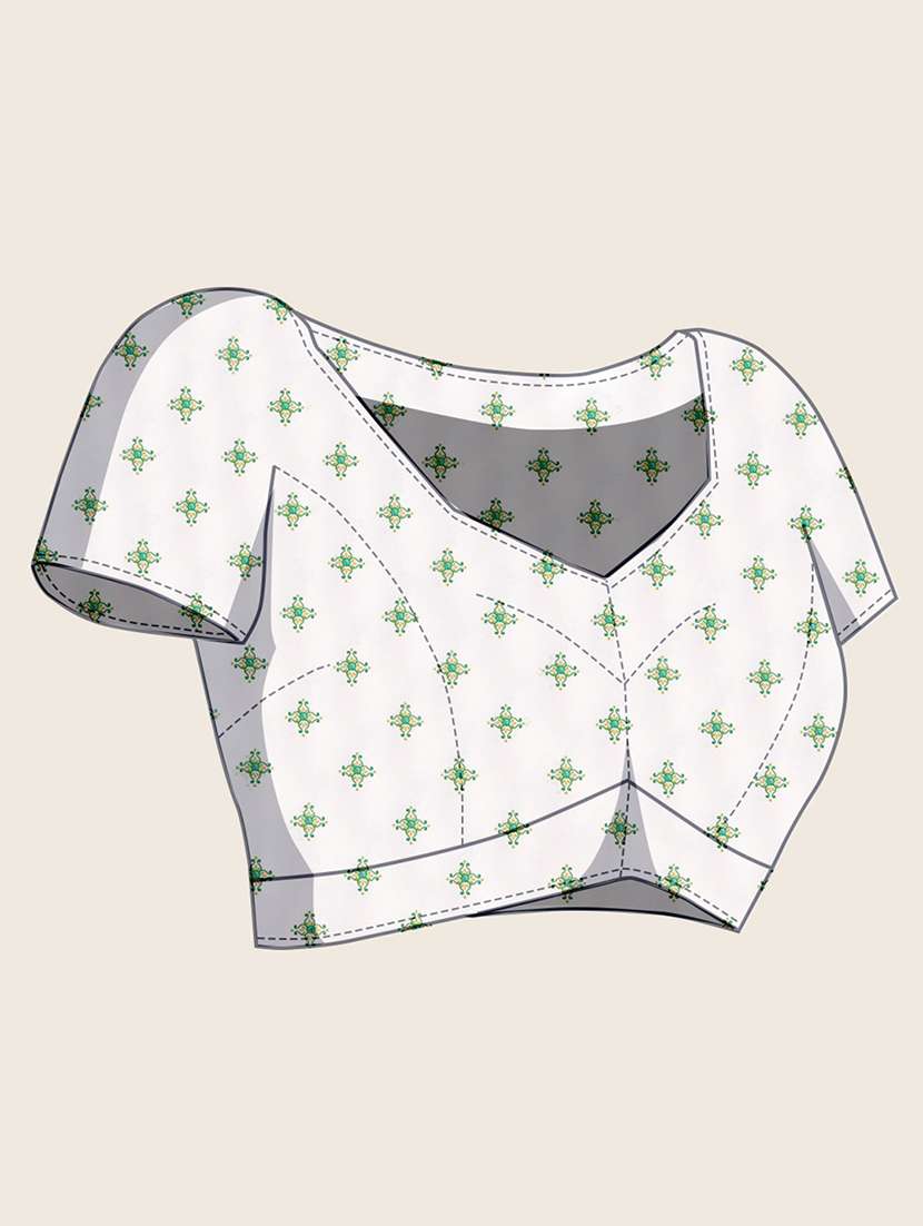 women self design bordered saree with blouse - 22000035 -  Standard Image - 5