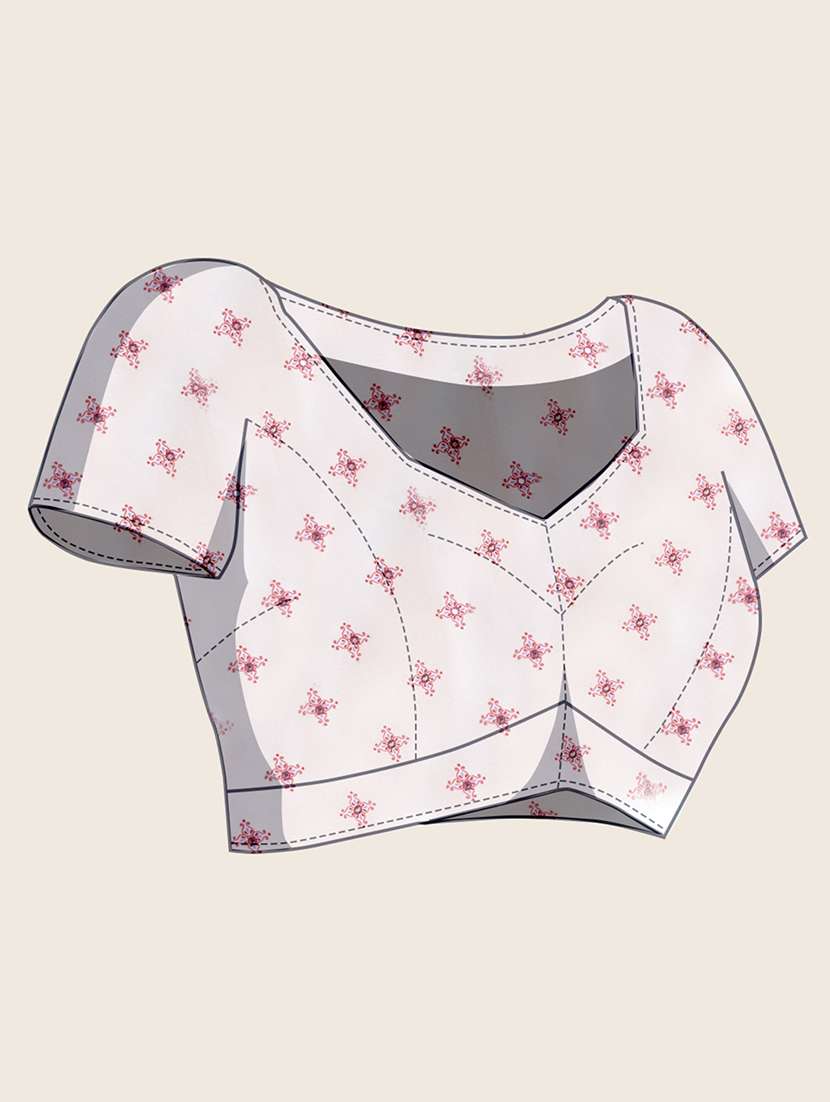 women self design bordered saree with blouse - 22000036 -  Standard Image - 5