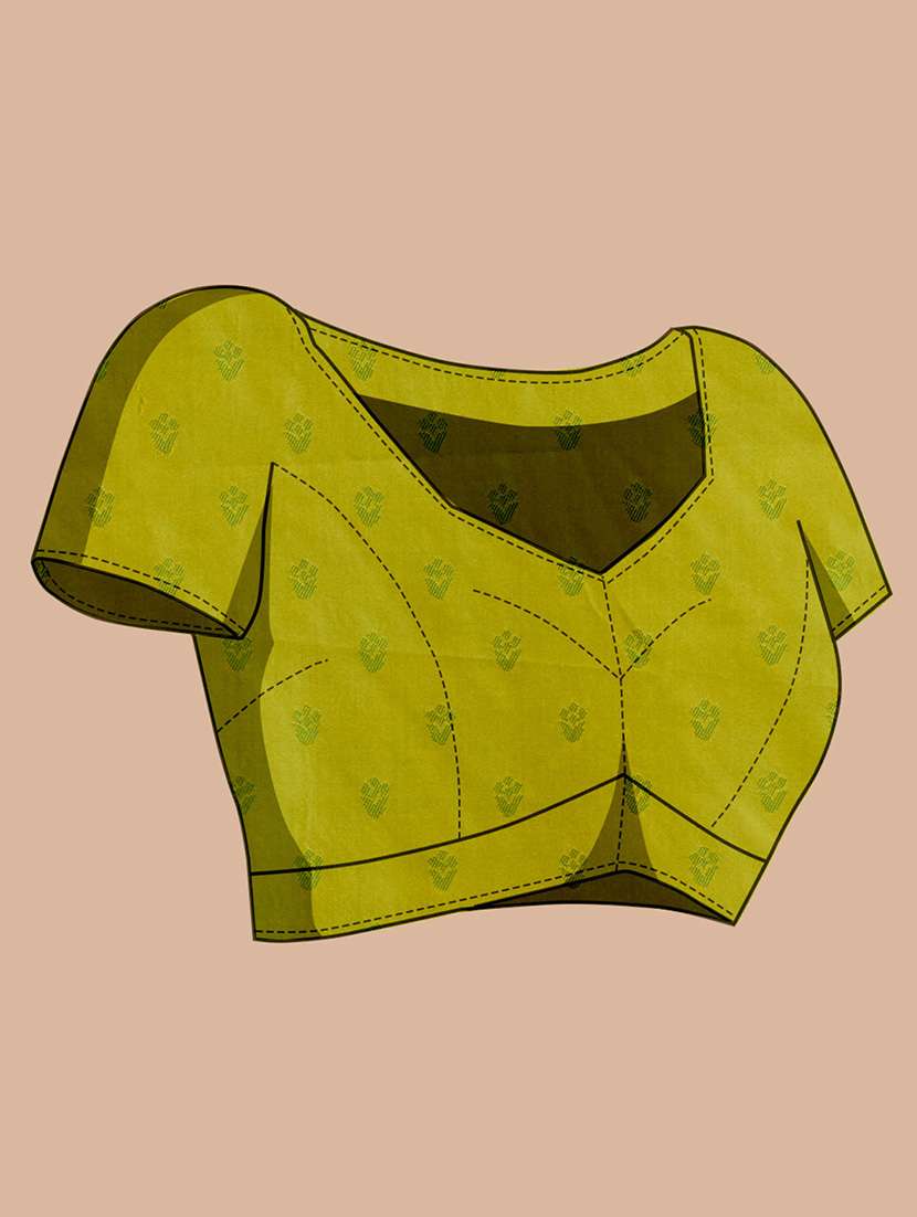 women self design banarasi saree with blouse - 22000065 -  Standard Image - 5