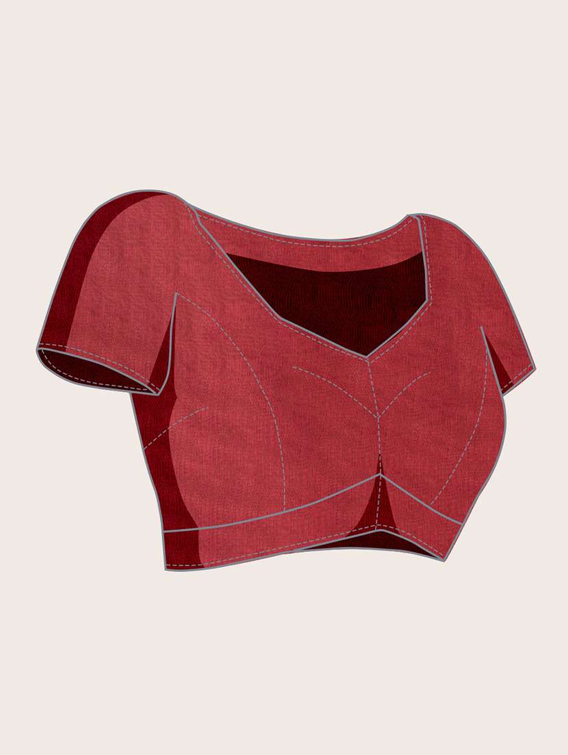 women self design bordered saree with blouse - 22000088 - Standard Image - 3