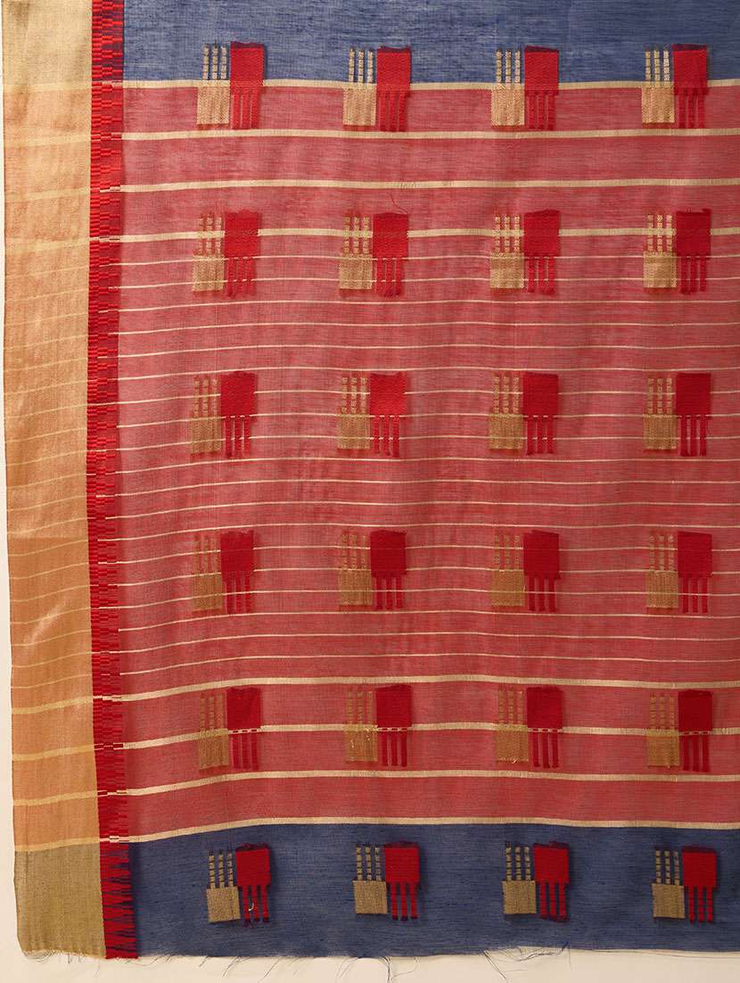 women self design bordered saree with blouse - 22001315 -  Standard Image - 5