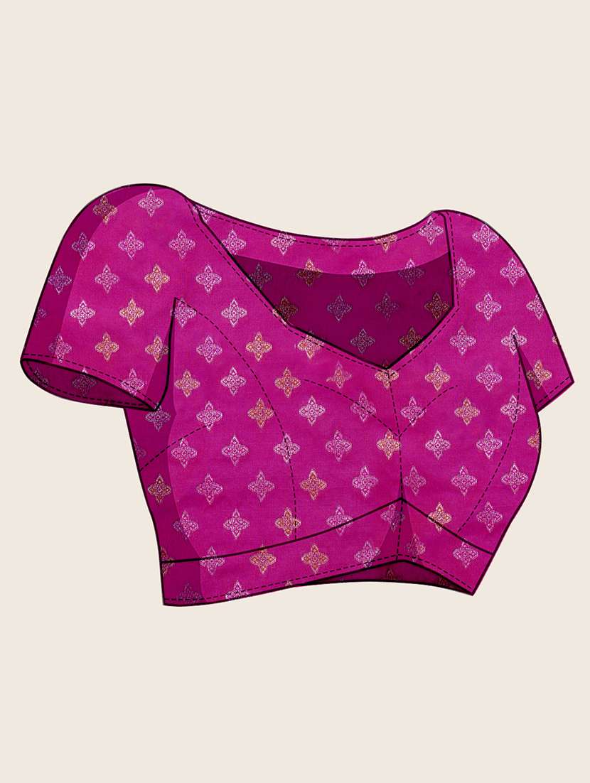 women self design patola saree with blouse - 22001325 - Standard Image - 5