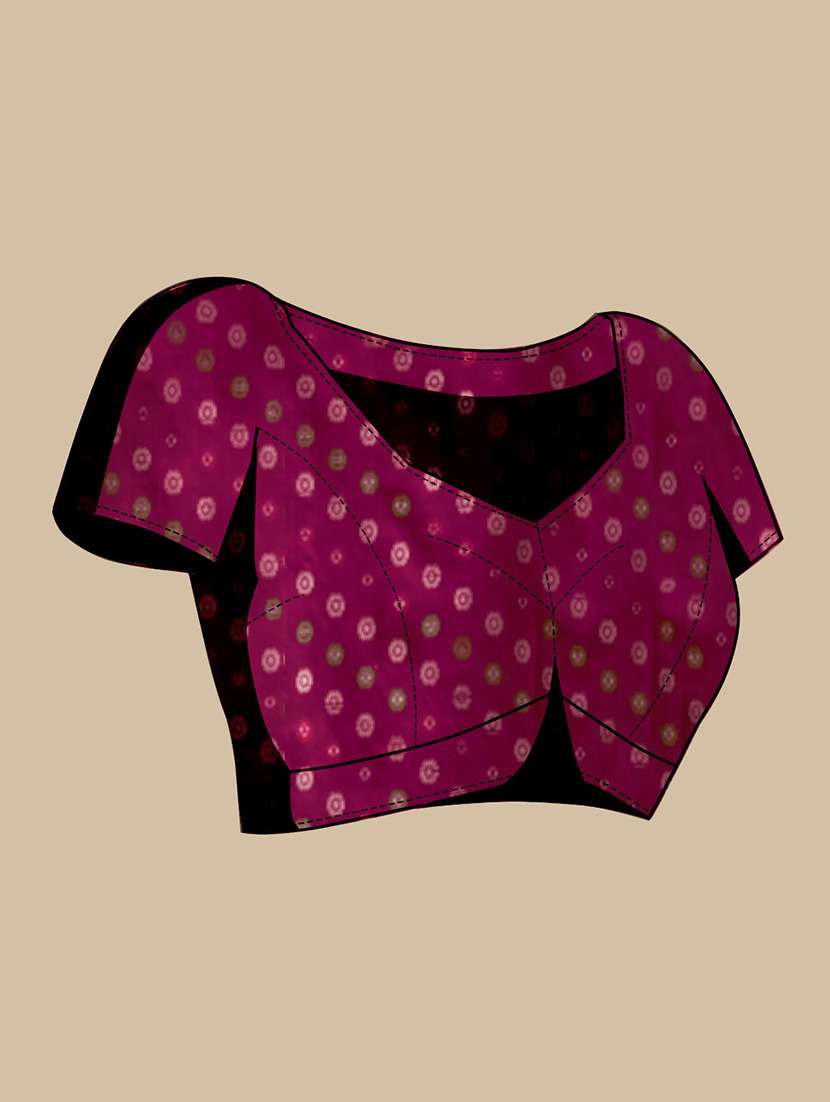 women self design patola saree with blouse - 22001331 - Standard Image - 3