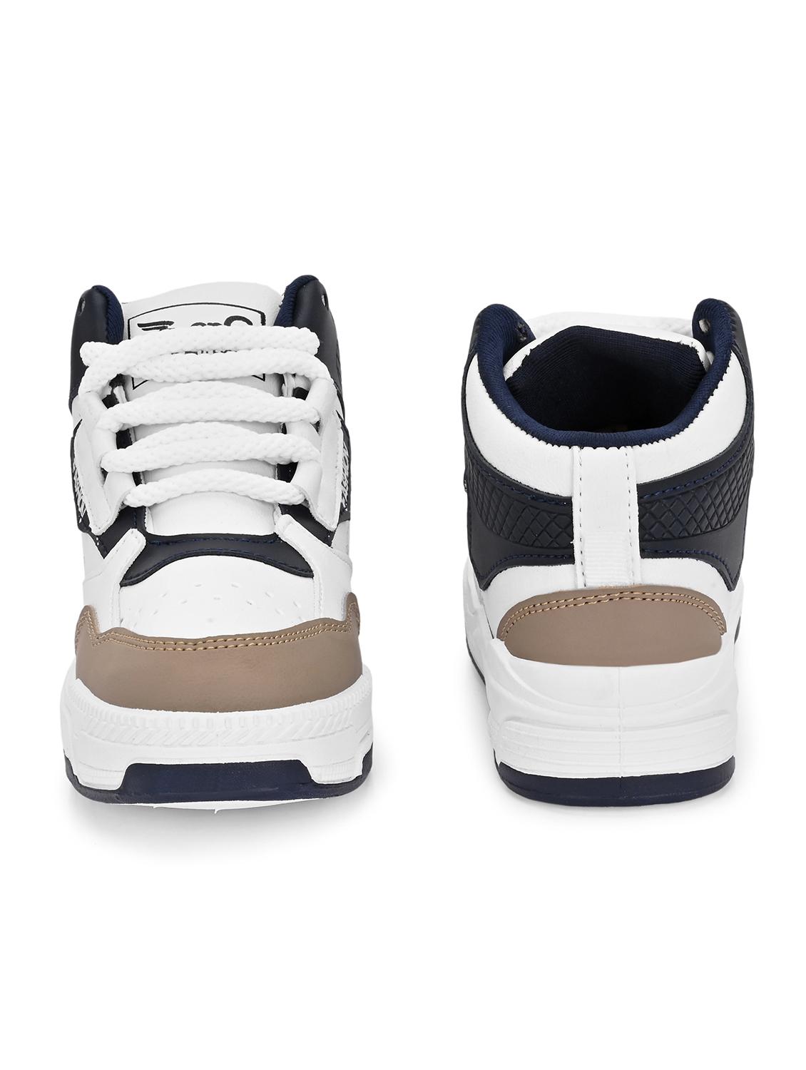 kids whire solid lace up sneaker - 22001727 - Standard Image - 3