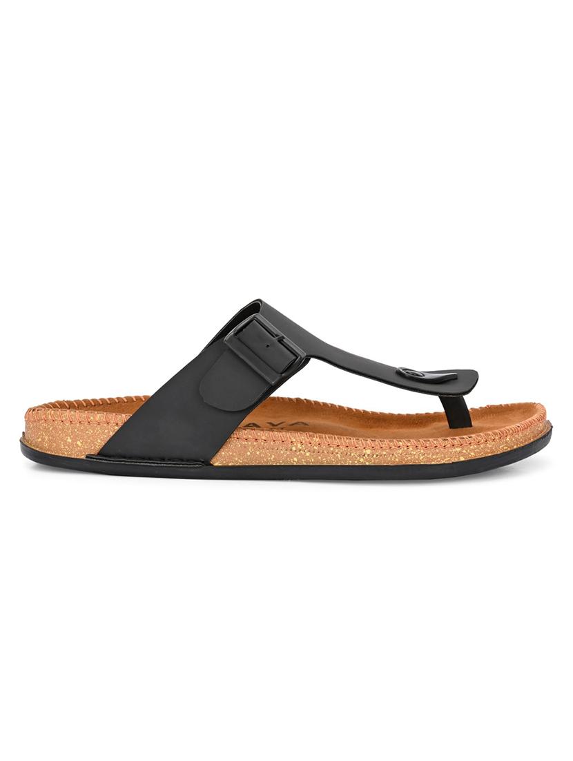 men solid toe separator sandal - 22001742 - Standard Image - 3