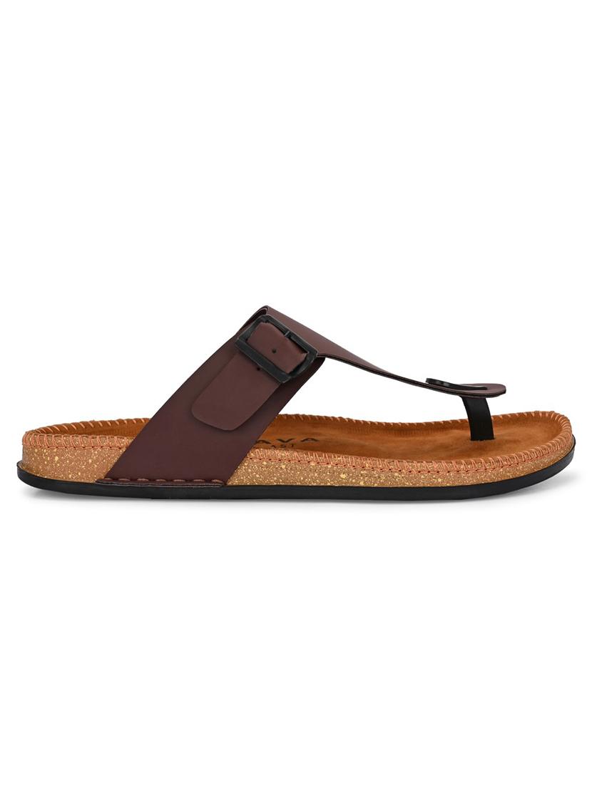 men solid toe separator sandal - 22001743 - Standard Image - 3