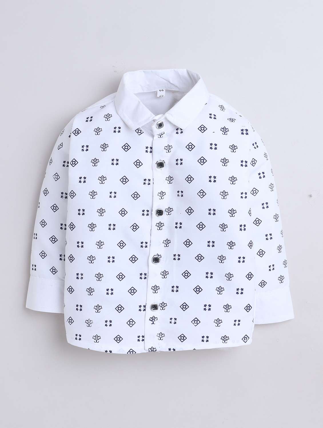 boys printed shirt and trouser with waistcoat - 22002438 -  Standard Image - 5