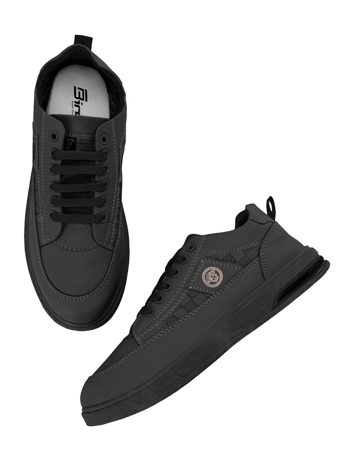 men black lace-up sneaker - 22002463 - Standard Image - 5