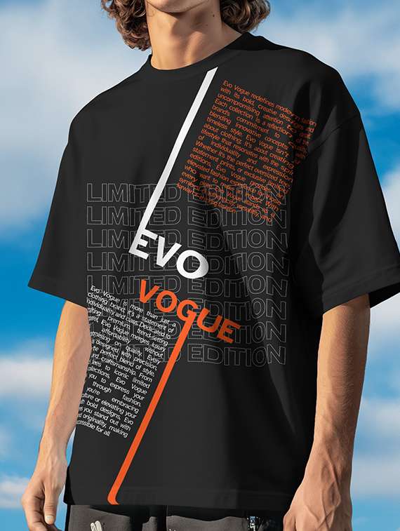 men printed short sleeve oversized t-shirt - 22002520 -  Standard Image - 3