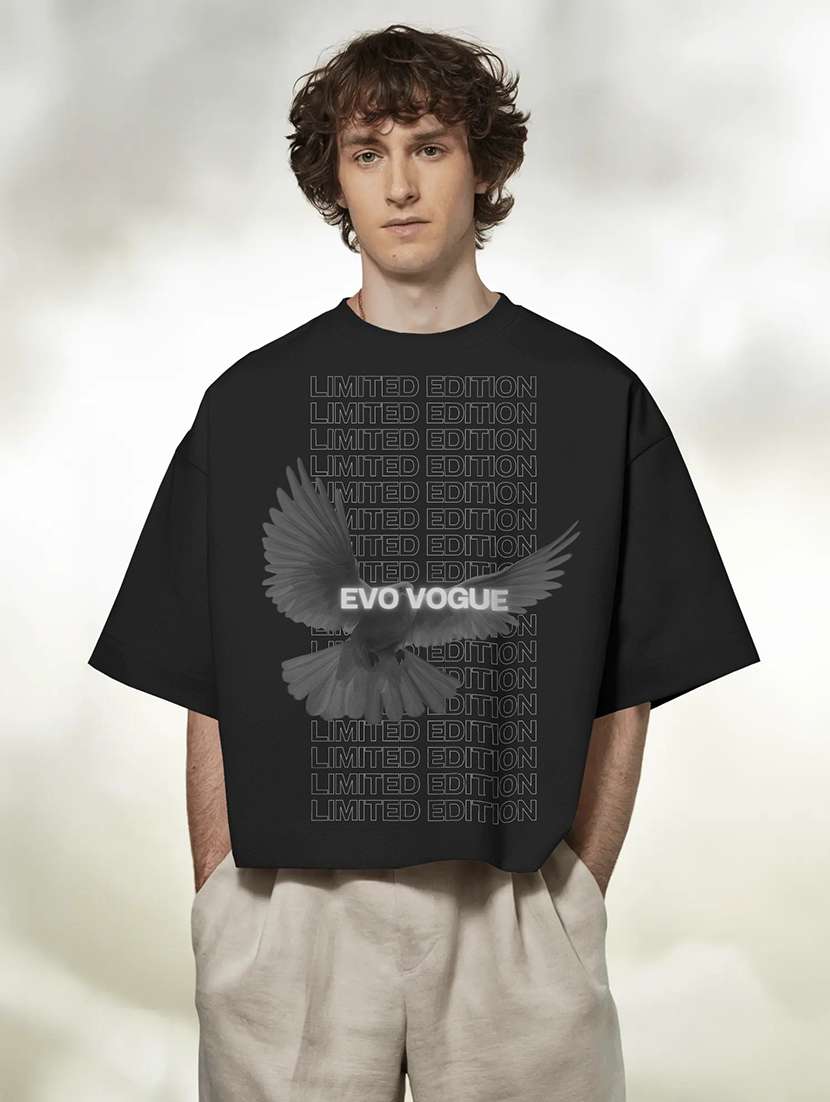 men printed short sleeve oversized t-shirt - 22002528 - Zoom Image - 0