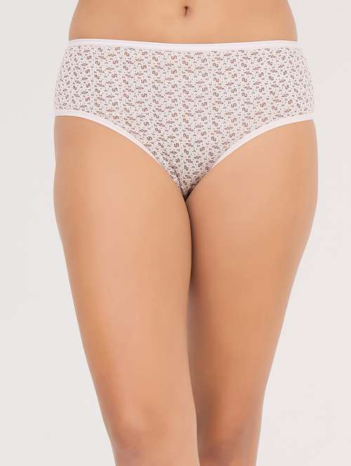 women printed mid rise hipster panty - 22003025 -  Standard Image - 0