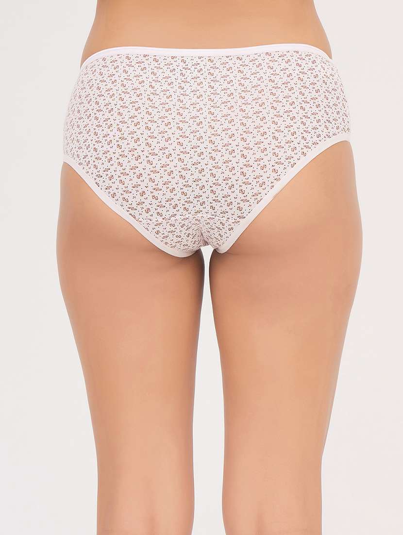 women printed mid rise hipster panty - 22003025 -  Standard Image - 3