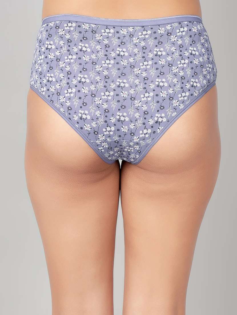 women floral print mid rise hipster panty - 22003046 -  Standard Image - 3
