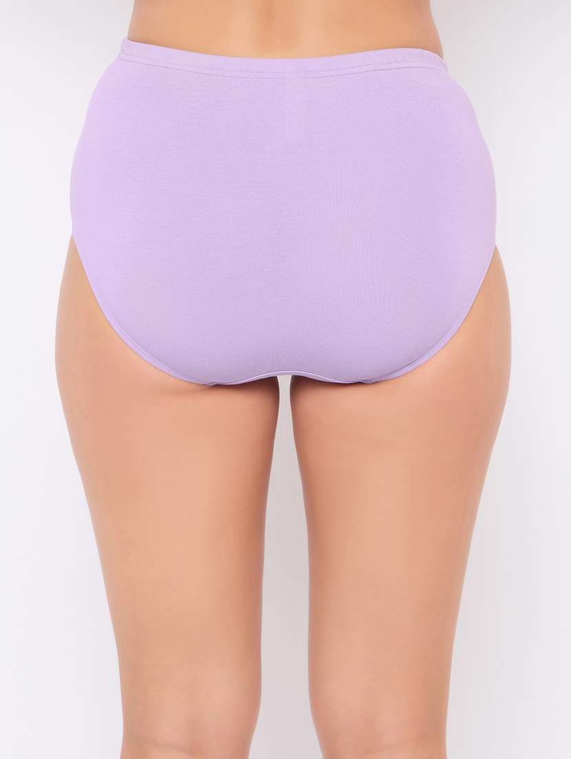 women solid high rise hipster panty - 22003053 -  Standard Image - 3