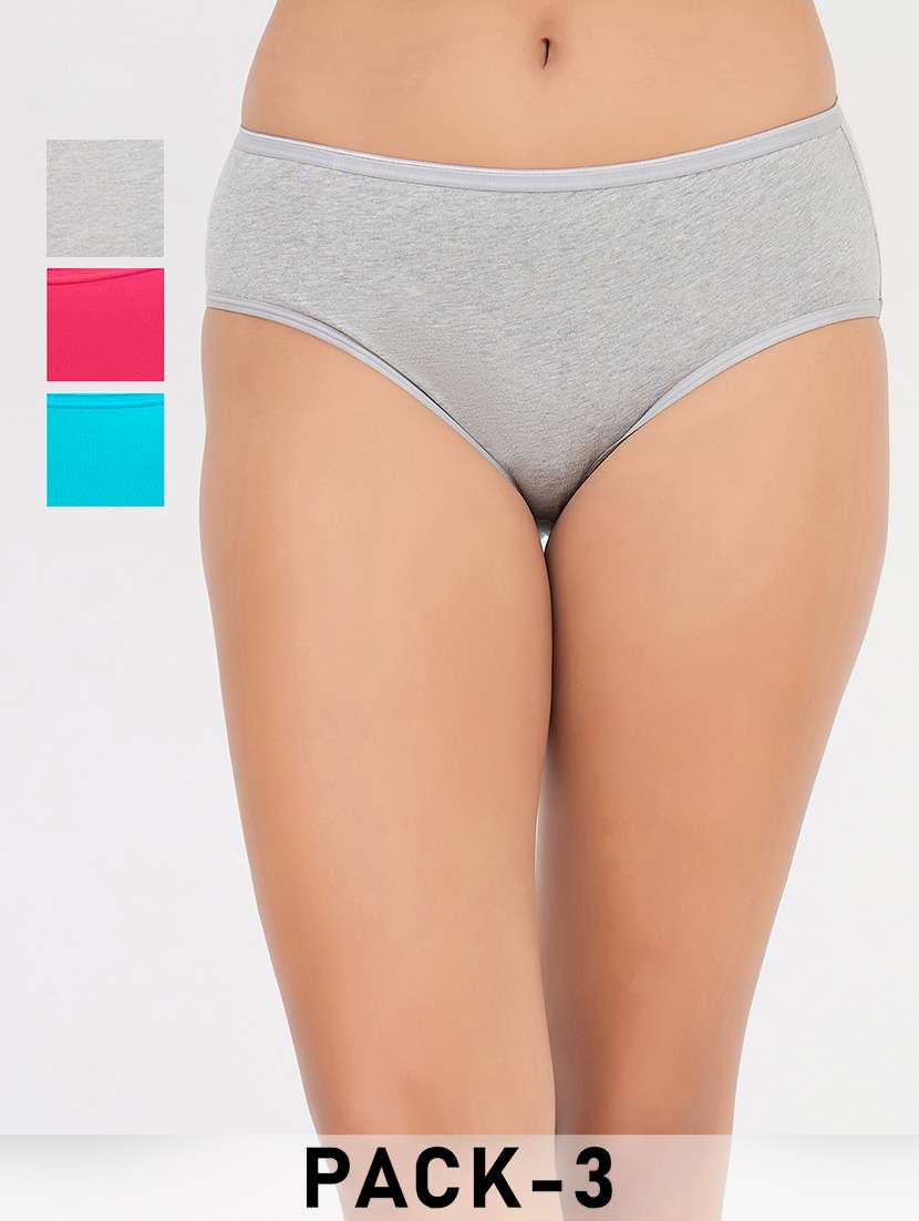 women pack of 3 printed hipster panty