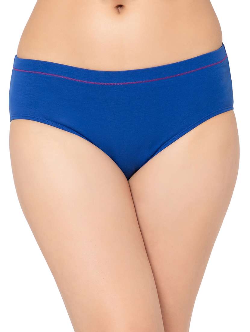 women pack of 3 solid hipster panty - 22003085 -  Standard Image - 3