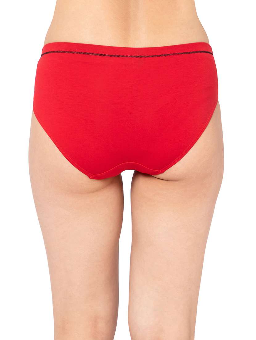 women pack of 3 solid hipster panty - 22003085 -  Standard Image - 5