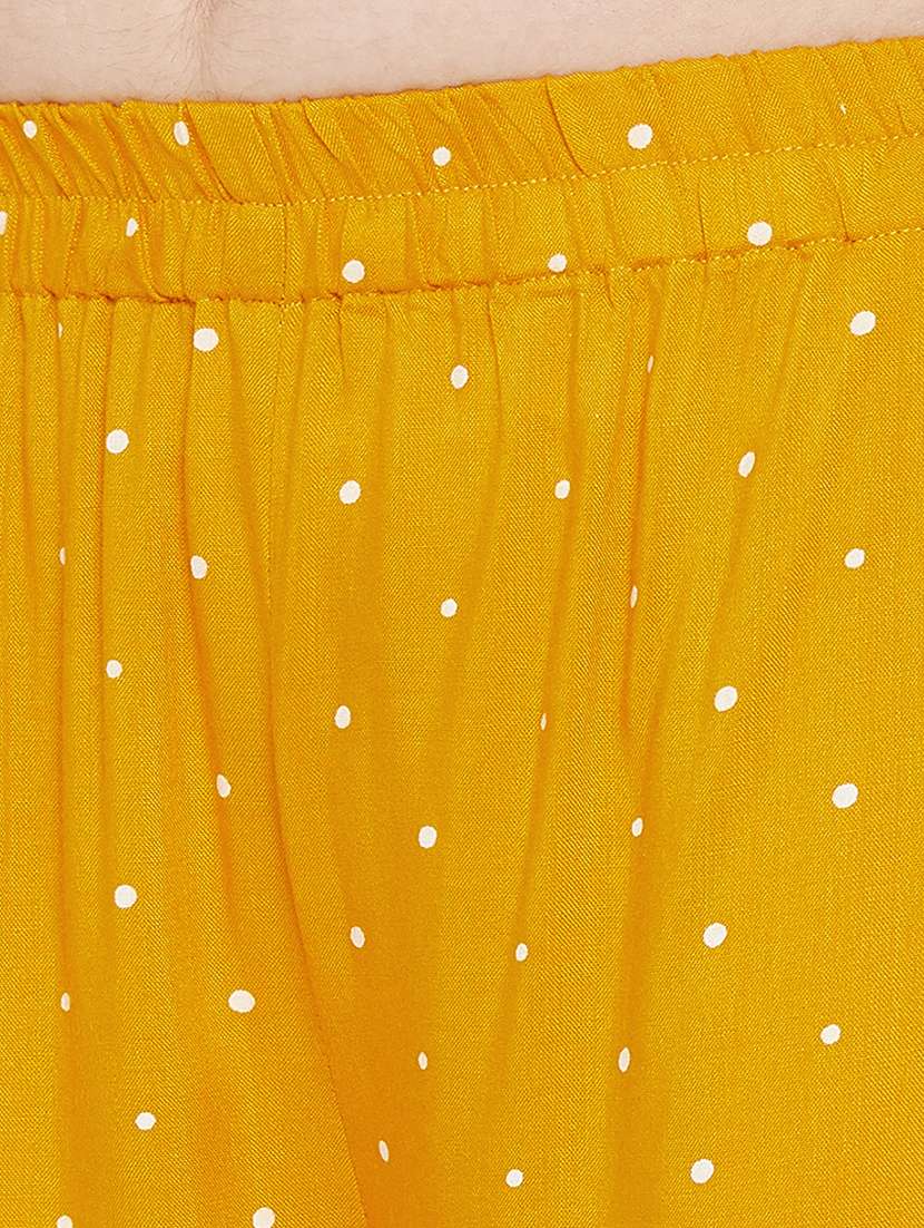 women polka doted nightwear pyjama set - 22003127 -  Standard Image - 5