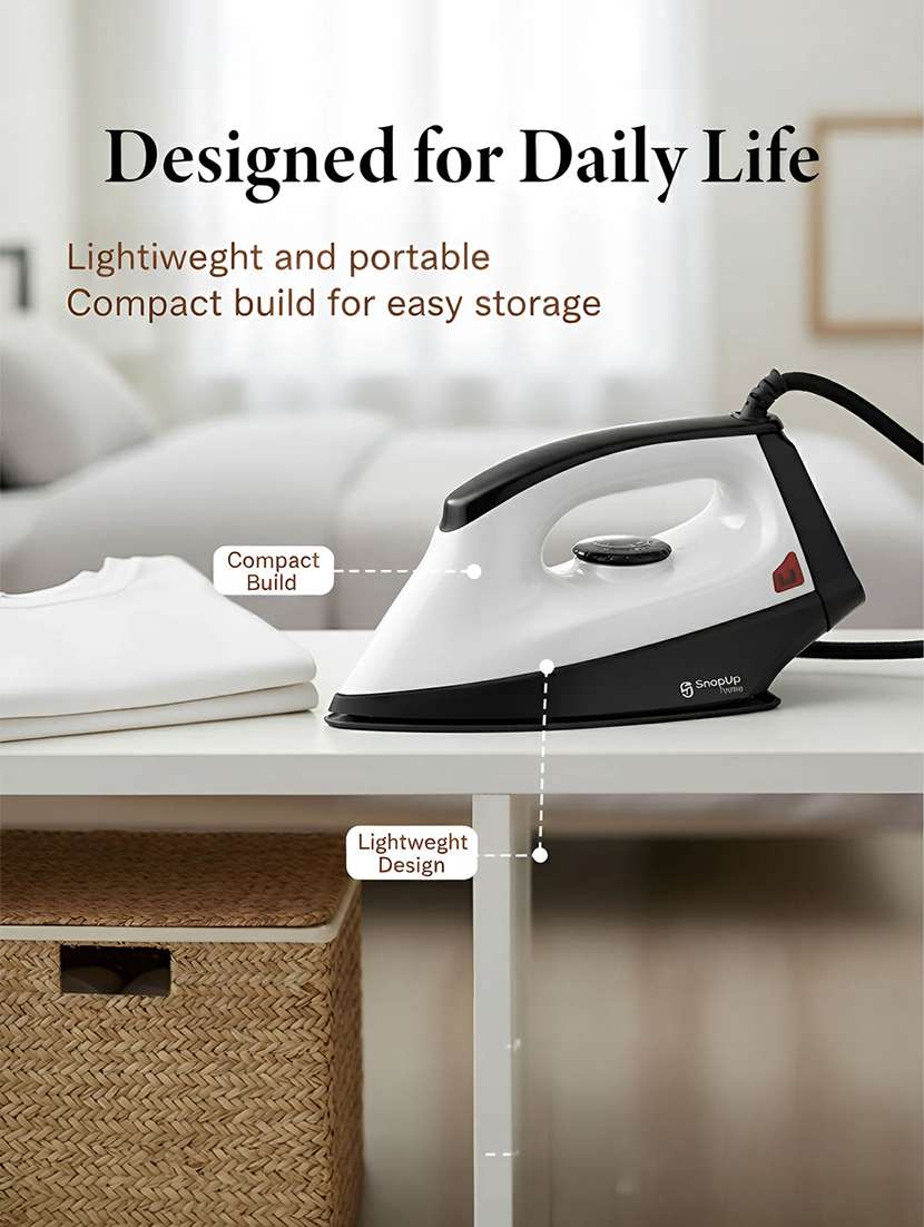 glide dry iron 1000w - 22003211 -  Standard Image - 3