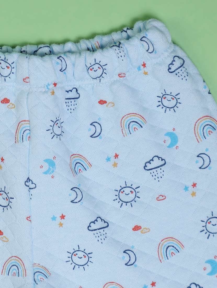 girls printed long sleeve full length set - 22003450 -  Standard Image - 3