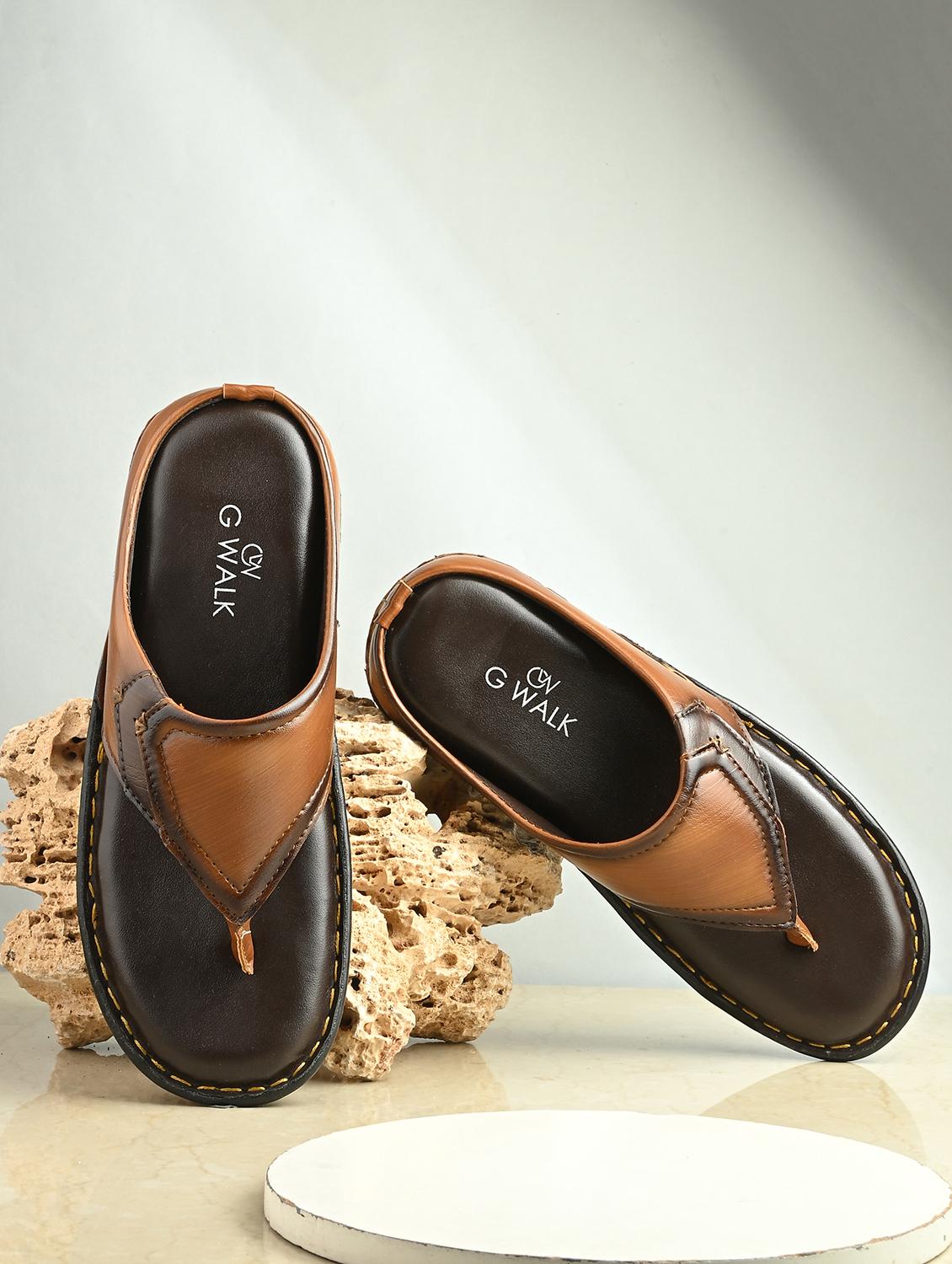 tan synthetic slip on sandals - 22003744 -  Zoom Image - 0