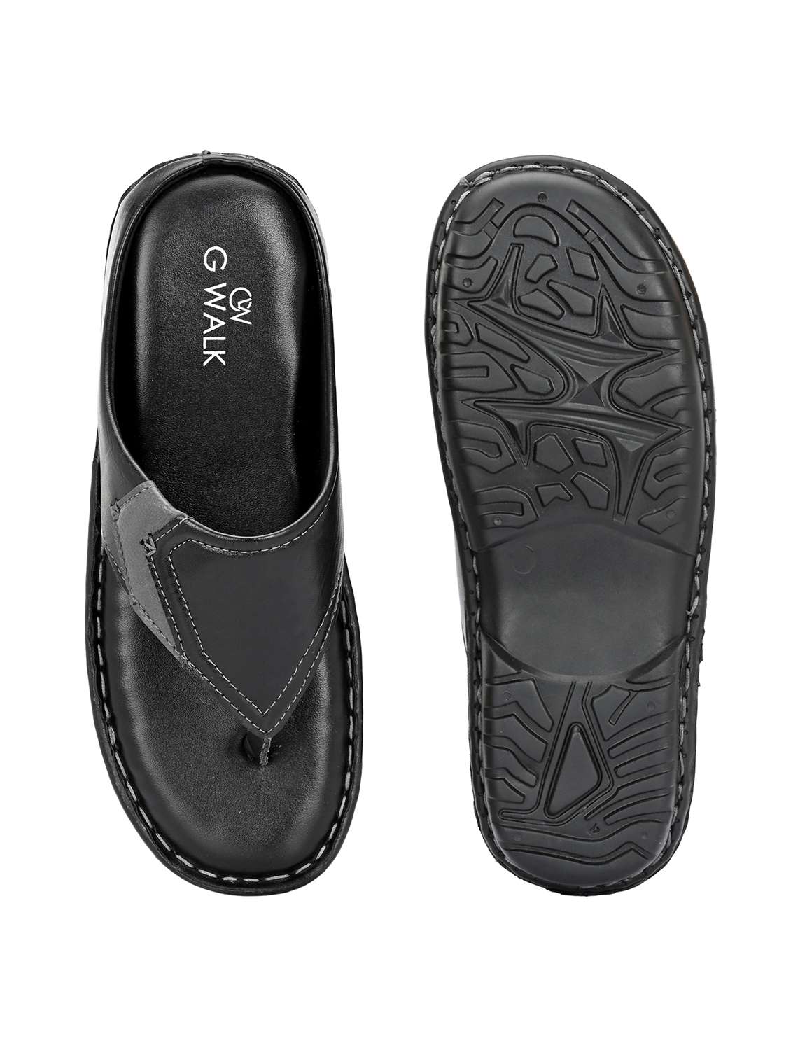 men solid toe separator sandal - 22003745 -  Standard Image - 5