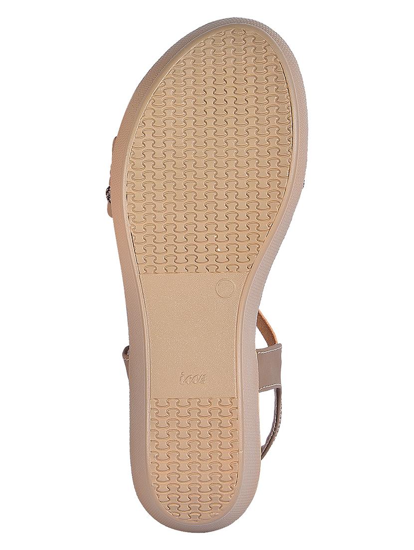 women nude back strap platforms wedge - 22003809 - Standard Image - 3