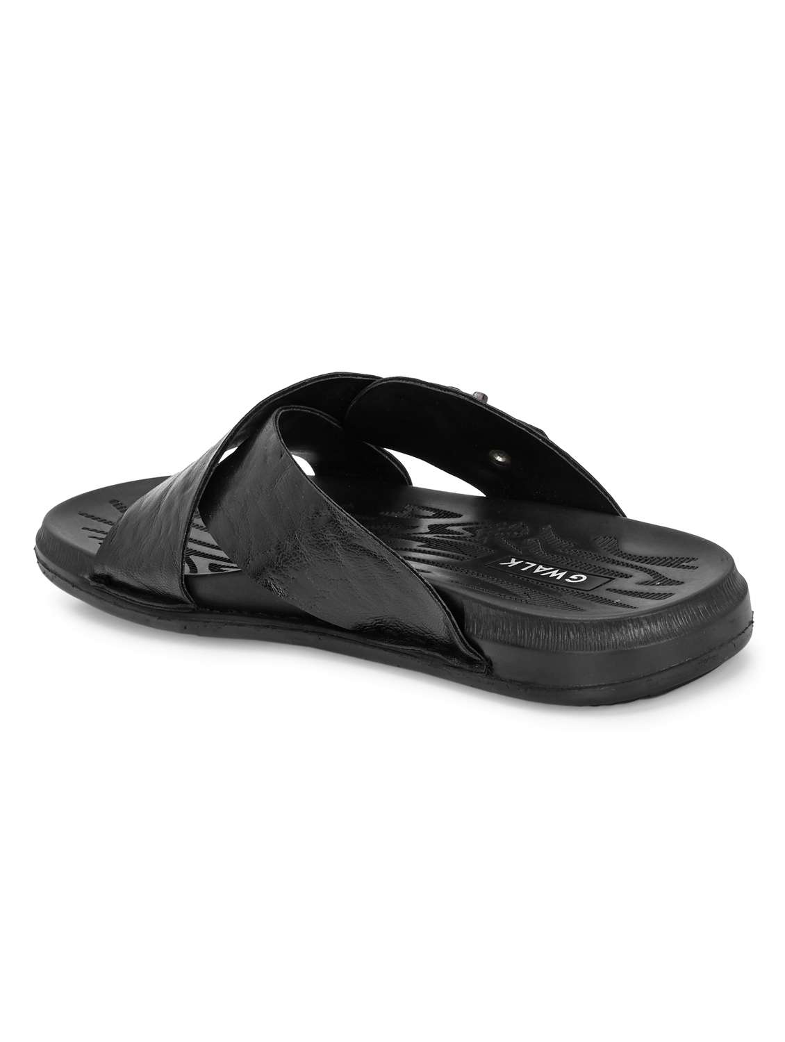 men textured slip on sandal - 22003892 -  Standard Image - 3