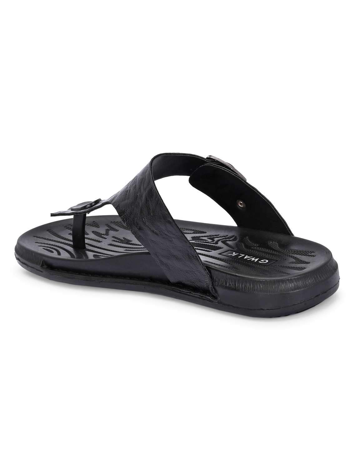men black toe seperator sandal - 22003898 -  Standard Image - 3