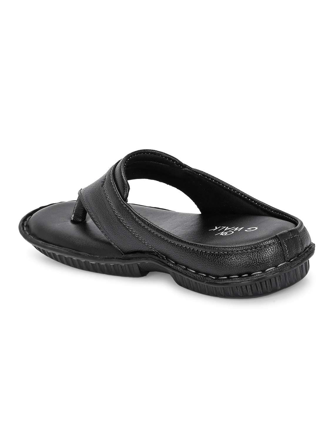 men solid toe separator sandal - 22003925 -  Standard Image - 3