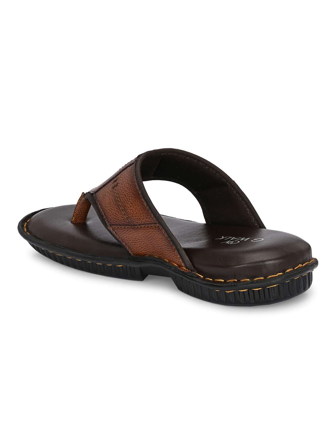 men solid toe separator sandal - 22003927 -  Standard Image - 3