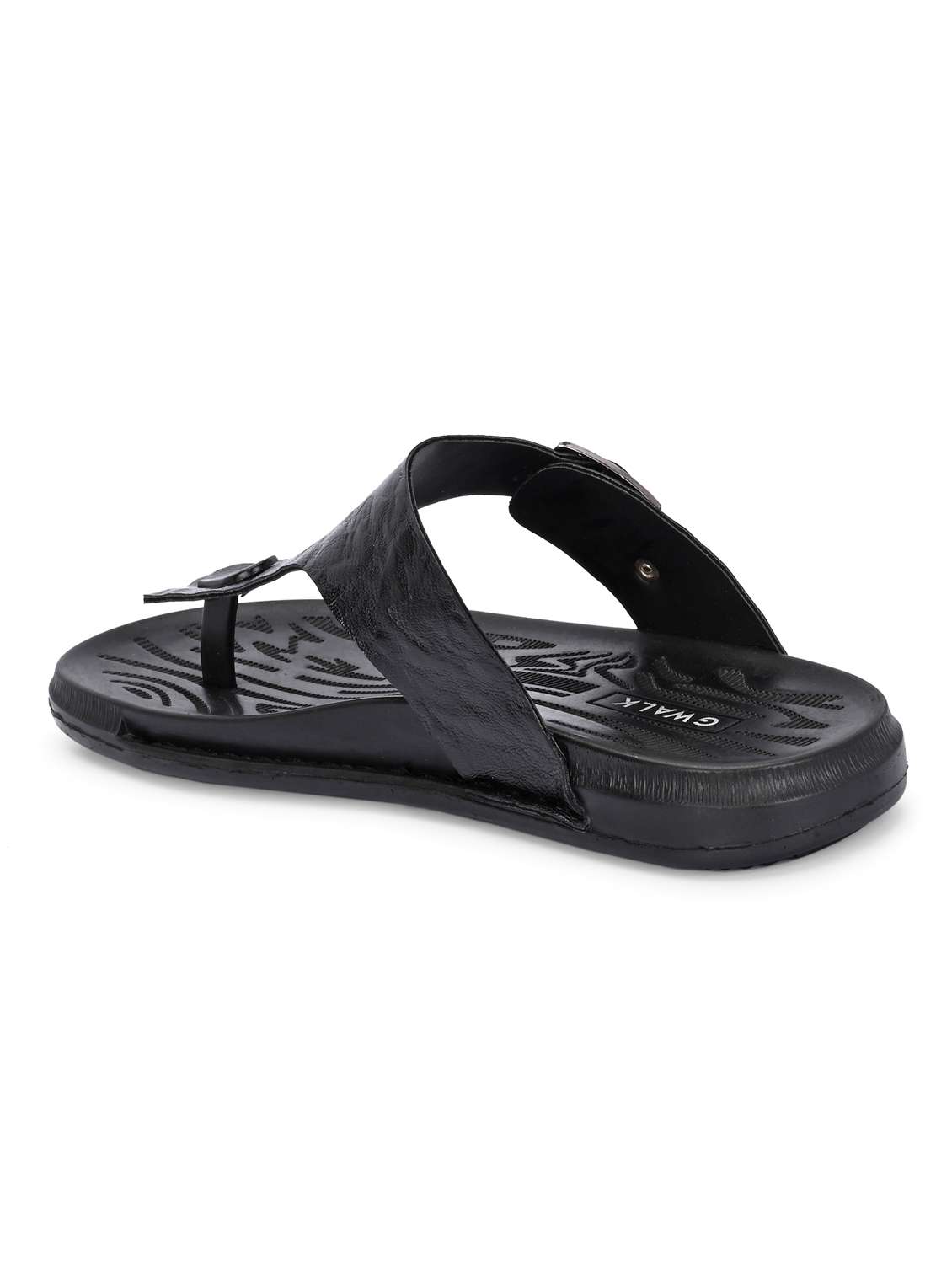 men black toe seperator sandal - 22003936 -  Standard Image - 3
