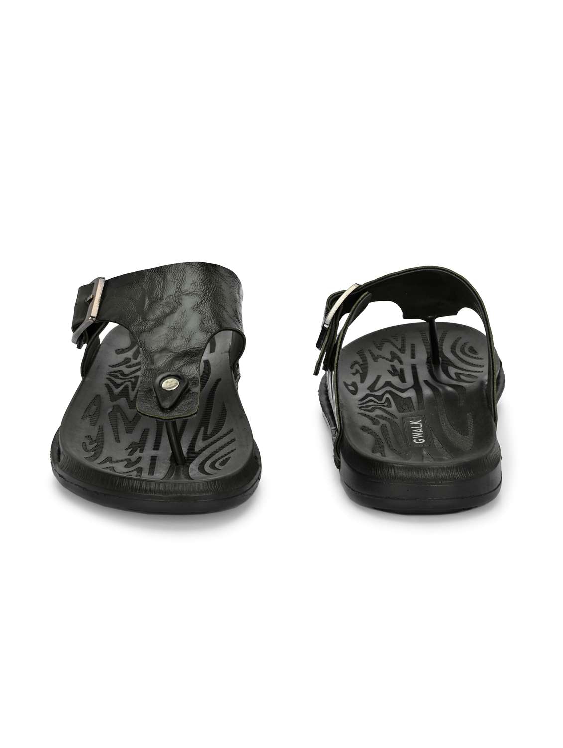 men olive toe seperator sandal - 22003938 -  Standard Image - 5