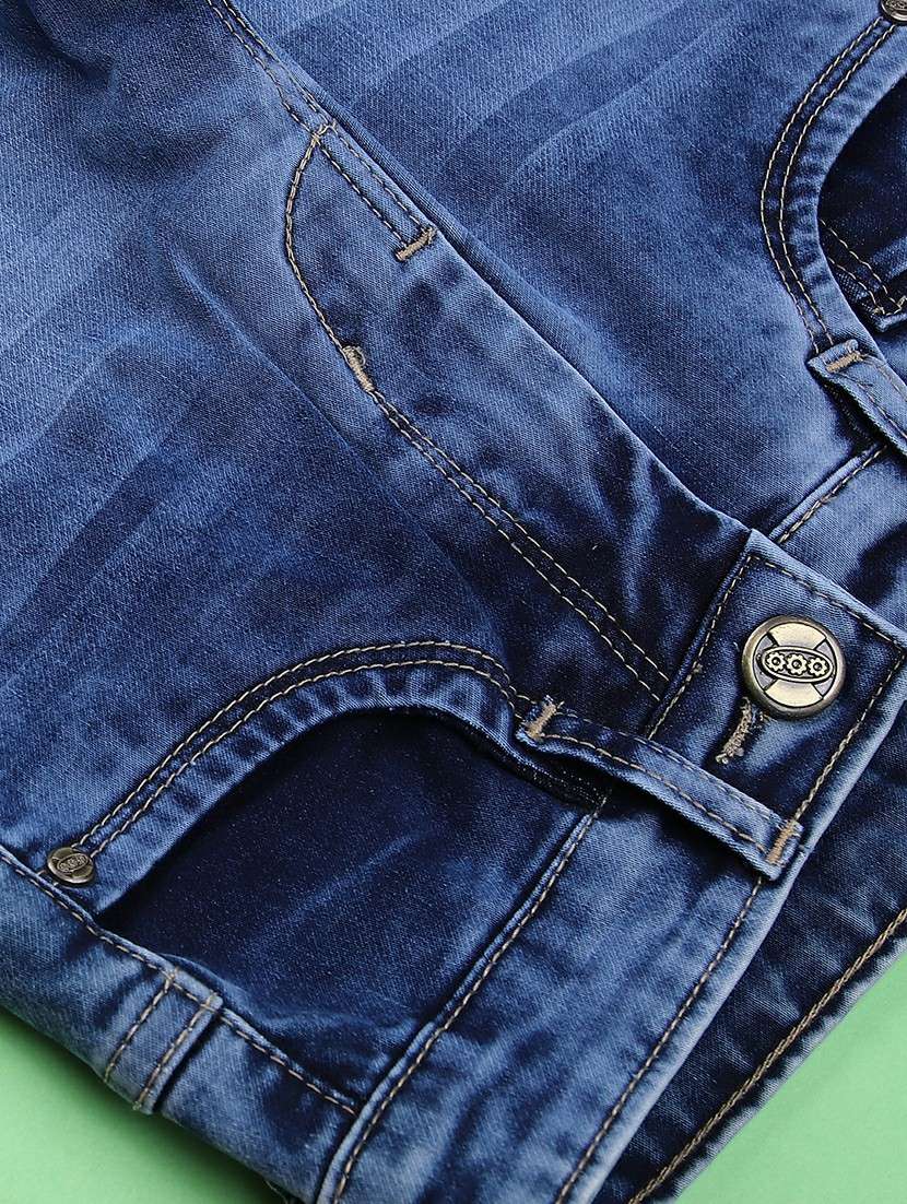 boys solid mid rise slim fit jean - 22004052 -  Standard Image - 3