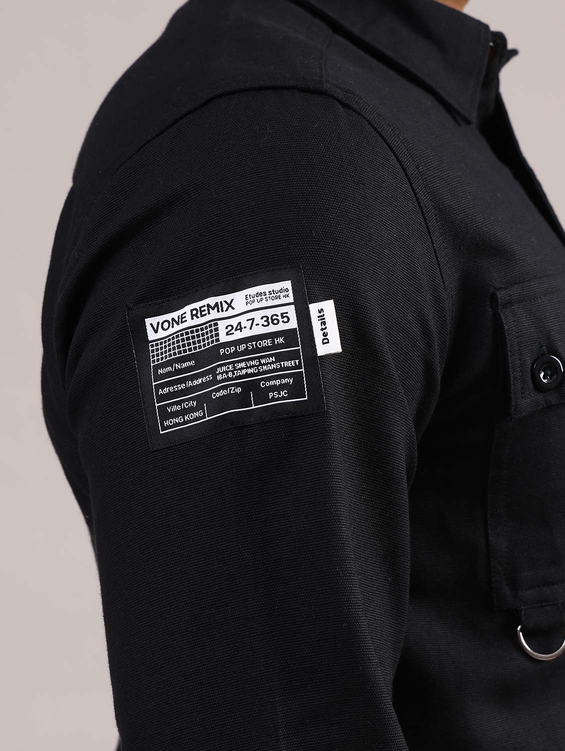 men solid collared long sleeve shirt - 22004201 -  Standard Image - 8