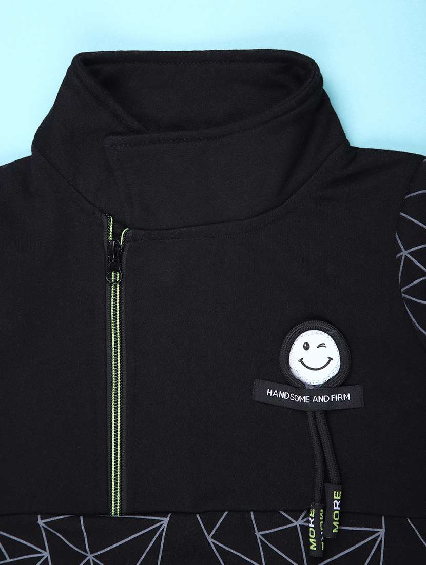 boys printed long sleeve sweatshirt - 22004209 -  Standard Image - 3