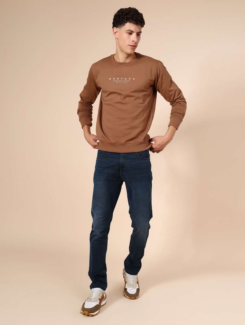 men washed mid rise full length jean - 22004221 -  Standard Image - 3