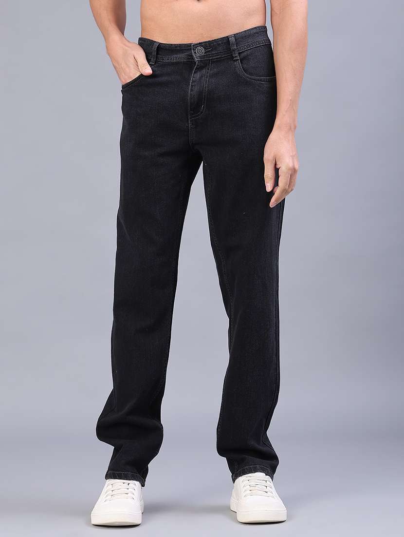 men black cotton jean