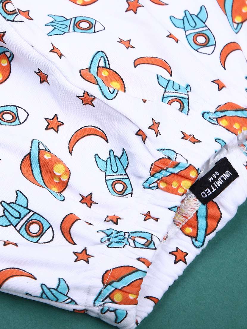 boys pack of 2 printed mid rise track pant - 22005037 -  Standard Image - 5