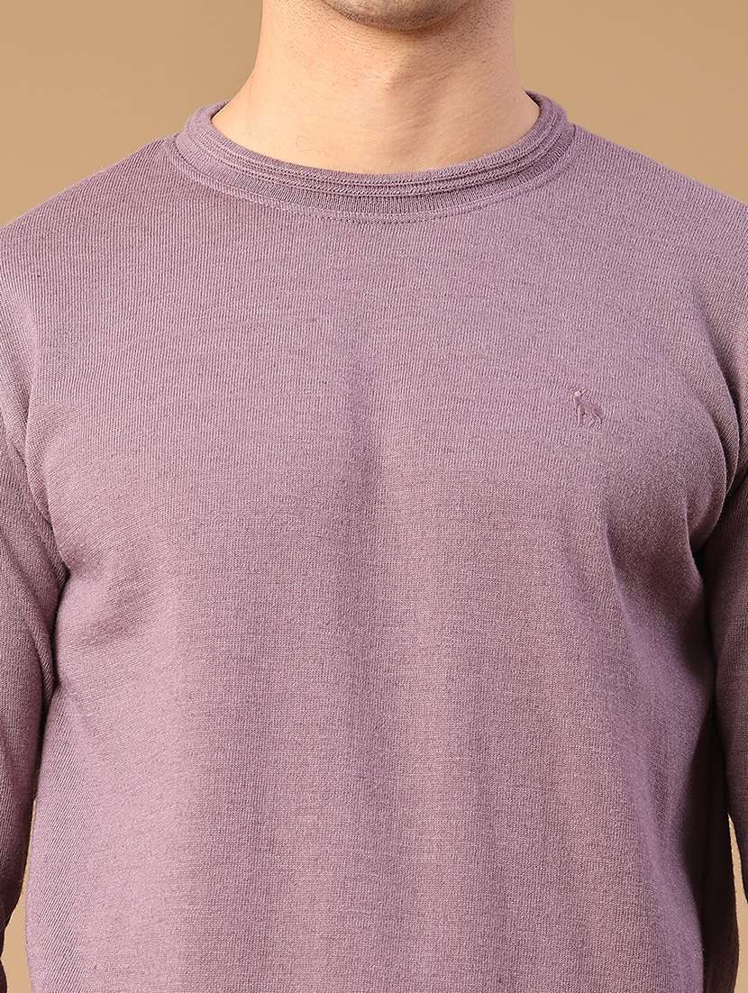 men solid long sleeve sweatshirt - 22005323 -  Standard Image - 5