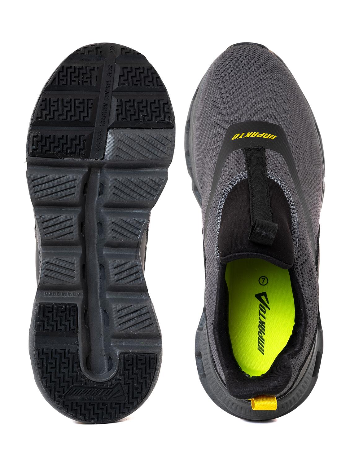 men grey slip on casual shoe - 22005913 - Standard Image - 5