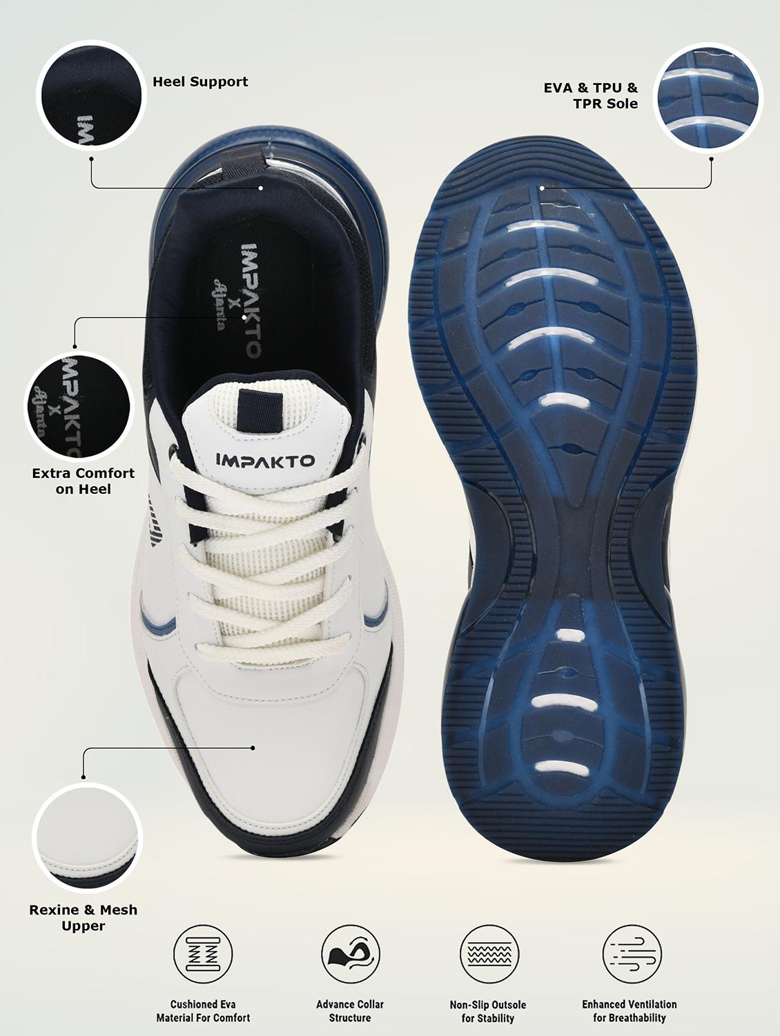 men white lace up sneaker - 22005926 - Standard Image - 5