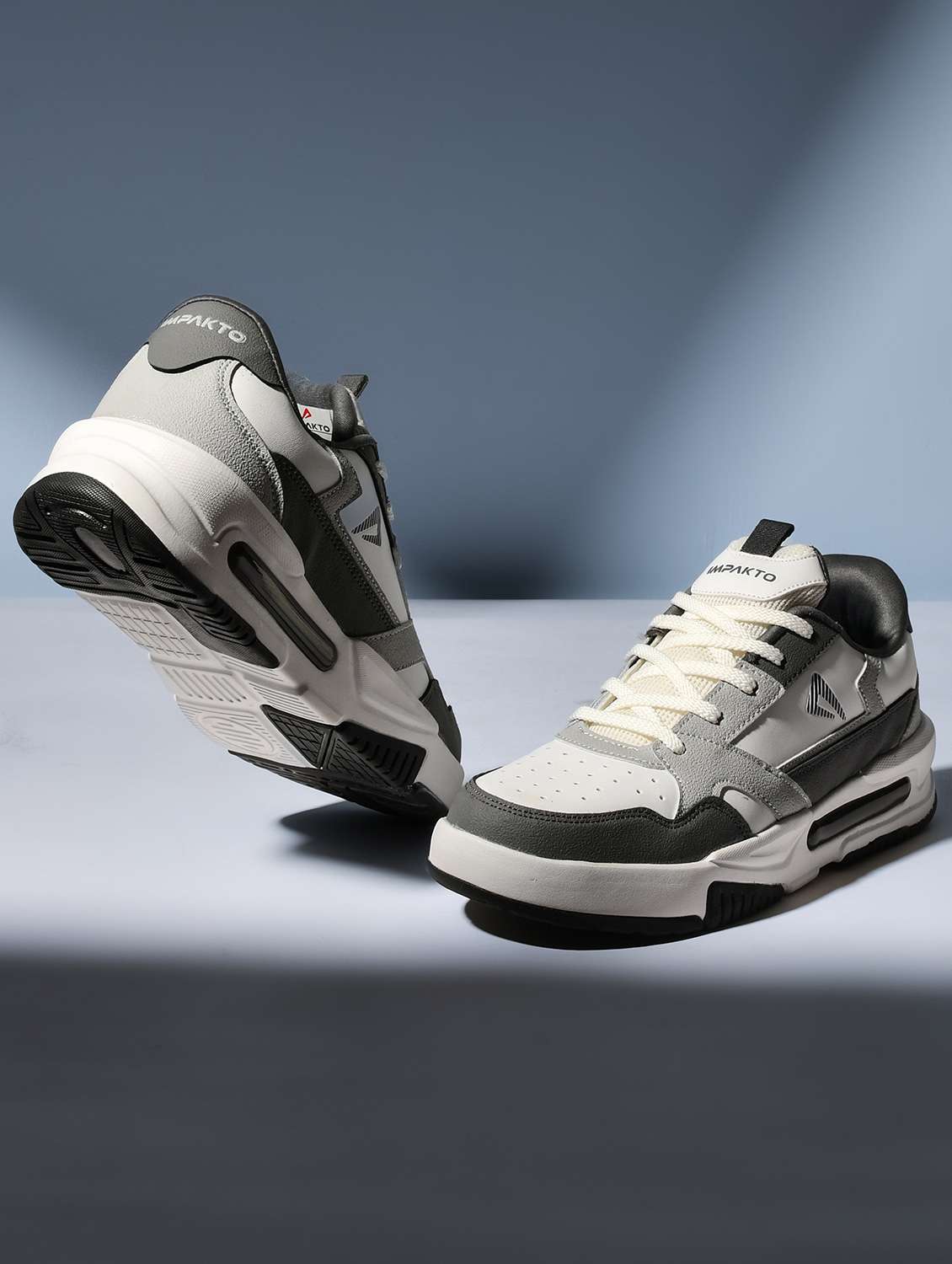 men grey lace up sneaker - 22005929 - Zoom Image - 0