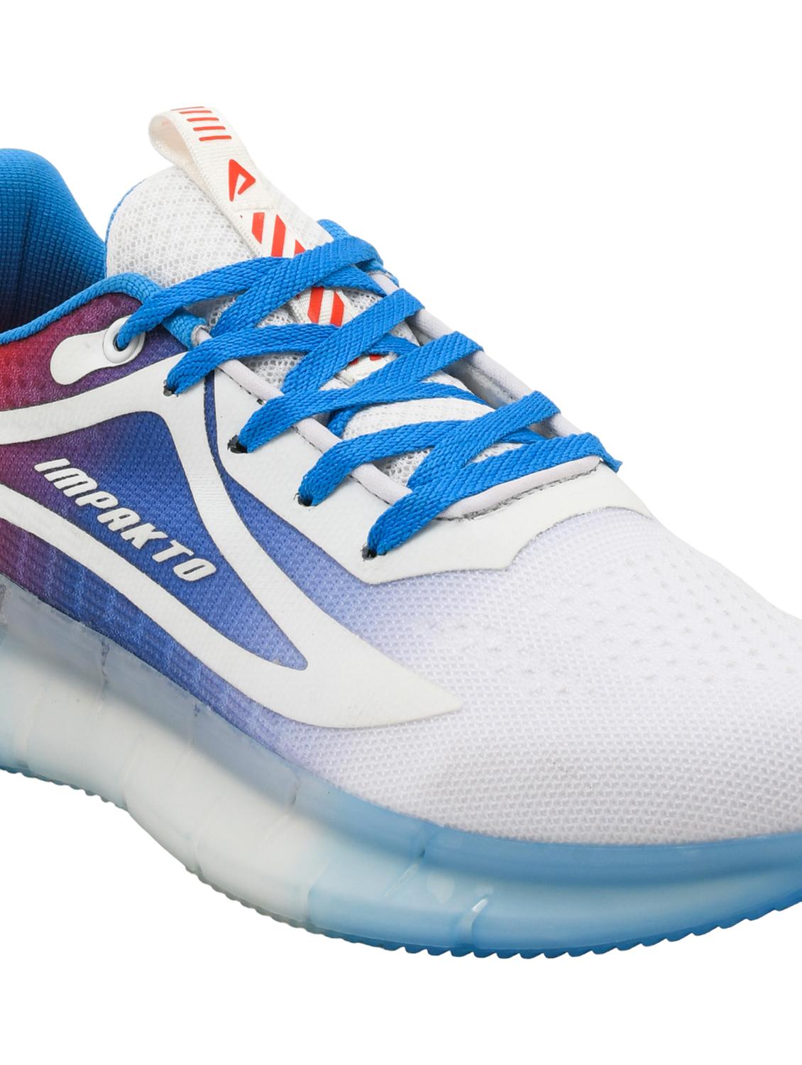 men blue lace up sport shoe - 22006009 - Standard Image - 5